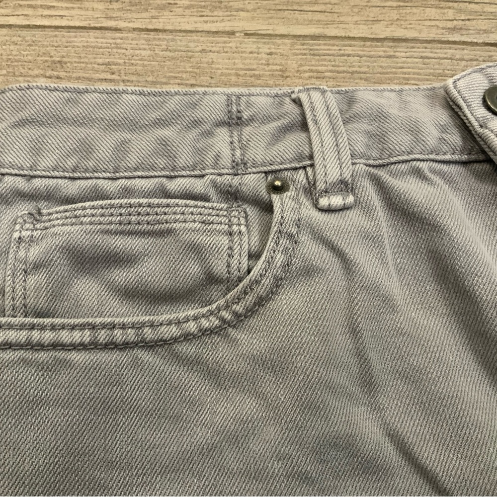 FREE PEOPLE denim cutoffs - Picture 2 of 7